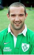 20 July 1999; Conor O'Shea, Ireland. Ireland Rugby Squad head shots. Picture credit: Brendan Moran / SPORTSFILE