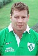 20 July 1999; Paul Wallace, Ireland. Ireland Rugby Squad head shots. Picture credit: Brendan Moran / SPORTSFILE