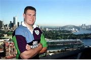 28 May 1999; Ireland's Matt Mostyn enjoyes the view of his home town from the top of the team hotel. The Landmark Hotel, Sydney, Australia. Picture credit: Matt Browne / SPORTSFILE