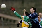 3 April 2005; Ciaran McManus, Offaly, in action against Declan Lally, Dublin. Allianz National Football League, Division 1A, Offaly v Dublin, O'Connor Park, Tullamore, Co. Offaly. Picture credit; David Maher / SPORTSFILE