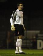 1 April 2005; David Forde, Derry City goalkeeper. eircom League, Premier Division, Bohemians v Derry City, Dalymount Park, Dublin. Picture credit; Brian Lawless / SPORTSFILE