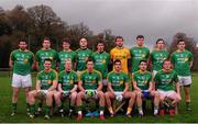 5 January 2014; The Leitrim team. FBD League, Section B, Round 1, Leitrim v Galway IT, Cloone, Co. Leitrim. Picture credit: Ramsey Cardy / SPORTSFILE