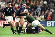 3 October 1999; Budge Pountney, Scotland. 1999 Rugby World Cup, Scotland v South Africa, Murrayfield, Edinburgh, Scotland. Picture credit: Matt Browne / SPORTSFILE