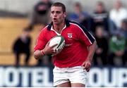 10 September 1999; Dominic Crotty, Munster. Pre-Season Friendly, Munster v Ireland, Musgrave Park, Cork. Picture credit: Matt Browne / SPORTSFILE