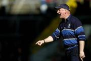 10 April 2005; Kilkenny manager Brian Cody issues instructions to his players during the game. Allianz National Hurling League, Division 1, Cork v Kilkenny, Pairc Ui Chaoimh, Cork. Picture credit; Brendan Moran / SPORTSFILE