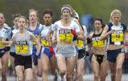 9 April 2005; Sonia O'Sullivan at the start of the BUPA Great Ireland Run. Phoenix Park, Dublin. Picture credit; Brian Lawless / SPORTSFILE