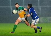 8 January 2014; Ken Casey, Offaly, in action against Robbie Keogh, Laois. Bord na Mona O'Byrne Cup, Group A, Round 2, Laois v Offaly, O'Moore Park, Portlaoise, Co. Laois. Picture credit: Ramsey Cardy / SPORTSFILE