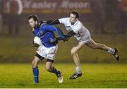 8 January 2014; Aidan Rowan, Longford, in action against Cathal McNally, Kildare. Bord na Mona O'Byrne Cup, Group B, Round 2, Longford v Kildare, Newtowncashel, Co. Longford. Picture credit: David Maher / SPORTSFILE