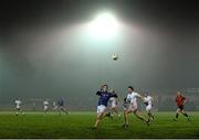 8 January 2014; Diarmuid Cooney, Longford, in action against Robbie Dunne, Kildare. Bord na Mona O'Byrne Cup, Group B, Round 2, Longford v Kildare, Newtowncashel, Co. Longford. Picture credit: David Maher / SPORTSFILE