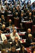 16 April 2005; Delegates at the 2005 GAA Congress. Croke Park, Dublin. Picture credit; Ray McManus / SPORTSFILE