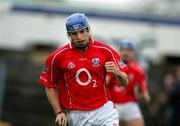 17 April 2005;Tom Kenny, Cork, celebrates after scoring a goal for his side. Allianz National Hurling League, Division 1, Round 2, Clare v Cork, Cusack Park, Ennis, Co. Clare. Picture credit; Kieran Clancy / SPORTSFILE