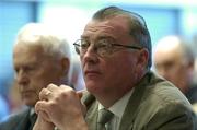 16 April 2005; Former GAA President Joe McDonagh at the 2005 GAA Congress. Croke Park, Dublin. Picture credit; Ray McManus / SPORTSFILE