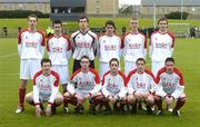 20 April 2005; The St. Eunan's Letterkenny team. Smart Telecom All-Ireland Senior Schools Final, Tallaght Cummunity School v St. Eunan's Letterkenny, Belfield, UCD, Dublin. Picture credit; Matt Browne / SPORTSFILE