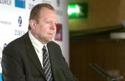 11 April 2005; British and Irish Lions manager Bill Beaumont at a press conference to announce the British & Irish Lions squad and captain. Hilton Hotel, Heathrow, London, England. Picture credit; Brendan Moran / SPORTSFILE
