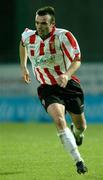 8 April 2005; Damien Brennan, Derry City. eircom League, Premier Division, Derry City v Shelbourne, Brandywell, Derry. Picture credit; David Maher / SPORTSFILE