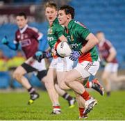 10 January 2014; Cathal Freeman, Mayo, in action against NUIG. FBD League Section A, Round 1, Mayo v NUIG, Elverys MacHale Park, Castlebar, Co. Mayo. Picture credit: Matt Browne / SPORTSFILE