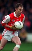 31 January 1999; Anthony Keating of Éire Og during the AIB Leinster Club Football Championship Final 2nd Replay match between Éire Og and Kilmacud Crokes at St. Conleth's Park, Newbridge, Kildare. Photo by Ray McManus/Sportsfile