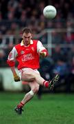 31 January 1999; Anthony Keating of Éire Og during the AIB Leinster Club Football Championship Final 2nd Replay match between Éire Og and Kilmacud Crokes at St. Conleth's Park, Newbridge, Kildare. Photo by Ray McManus/Sportsfile