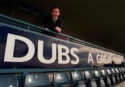 26 February 1999; Dublin County Board Commerical Manager Barry Gavin during a feature at Parnell Park in Dublin. Photo by David Maher/Sportsfile