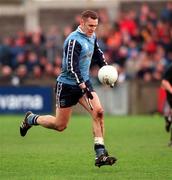 14 February 1999; Ciaran Whelan of Dublin during the Church & General National Football League Division 1 match between Dublin and Leitrim at Parnell Park in Dublin. Photo by Damien Eagers/Sportsfile