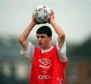 12 February 1999; Danny Murphy during a Republic of Ireland under 16 training session in Dublin. Photo by Ray Lohan/Sportsfile