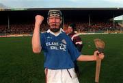 21 February 1999; Darragh O'Driscoll of St Joseph's Doora Barefield celebrates following the AIB All-Ireland Senior Club Hurling Championship Semi-Final match between St Joseph's Doora Barefield and Athenry at Semple Stadium in Thurles, Tipperary. Photo by Ray McManus/Sportsfile