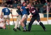 21 February 1999; Darragh O'Driscoll of St Joseph's Doora Barefield celebrates following the AIB All-Ireland Senior Club Hurling Championship Semi-Final match between St Joseph's Doora Barefield and Athenry at Semple Stadium in Thurles, Tipperary. Photo by Damien Eagers/Sportsfile