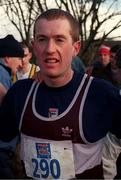 21 February 1999; David Burke following the BLE National Inter Club Cross Country Championships at Stranorlar in Donegal. Photo by Sportsfile