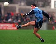 30 January 1999; Enda Sheehy of Dublin during the O'Byrne Cup Semi-Final match between Dublin and Westmeath at Parnell Park in Dublin. Photo by Ray McManus/Sportsfile