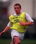 12 February 1999; Gerard Robinson during a Republic of Ireland under 16 training session in Dublin. Photo by David Maher/Sportsfile