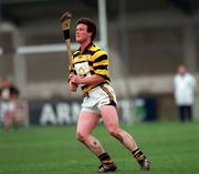 28 February 1999; Joe Mooney of Rathnure during the AIB All-Ireland Senior Club Hurling Championship Semi-Final match between Rathnure and Ballygalget at Parnell Park in Dublin. Photo by Damien Eagers/Sportsfile