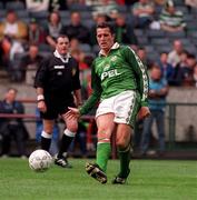 26 May 1996; Liam O'Brien of Republic of Ireland during the Mick McCarthy Testimonial match between Republic of Ireland XI and Celtic at Lansdowne Road in Dublin. Photo by Brendan Moran/Sportsfile