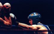 27 February 1999; Narcis Ciobanu of Matt Talbot Boxing Club during the first round of the IABA National Boxing Championships at the National Stadium in Dublin. Photo by Ray Lohan/Sportsfile