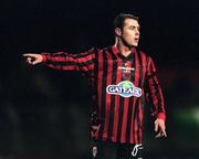 23 January 1998; Paul Byrne of Bohemians during the Harp Lager National League Premier Division match between Shelbourne and Bohemians at Tolka Park in Dublin. Photo by Brendan Moran/Sportsfile