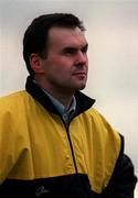 4 December 1994; Kilkenny manager Peter Dukelow during the Church & General National Football League Division 4 match against Carlow at Ballyragget in Kilkenny. Photo by Ray McManus/Sportsfile