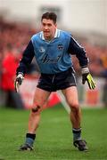 14 February 1999; Senan Connell of Dublin during the Church & General National Football League Division 1 match between Dublin and Leitrim at Parnell Park in Dublin. Photo by Brendan Moran/Sportsfile