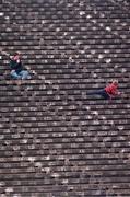 21 March 1999; Two young supporters during the Church and General National Hurling League Division 1B match between Tipperary and Wexford at Semple Stadium in Thurles, Tipperary. Photo by Damien Eagers/Sportsfile