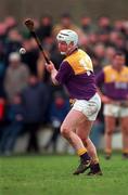 7 February 1999; Tom Dempsey of Wexford during the Walsh Cup Semi-Final match between Kilkenny and Wexford at Mullinavat in Kilkenny. Photo by Ray McManus/Sportsfile