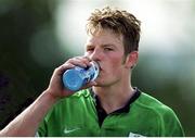 29 September 1999; Ireland's Malcolm O'Kelly pictured during training. Ireland Rugby Squad Training, King's Hospital, Palmerstown, Co. Dublin. Picture credit: Aoife Rice / SPORTSFILE