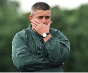 27 September 1999; Ireland rugby coach Warren Gatland. Ireland Rugby Squad Training, The Garda Club, Westmanstown, Lucan, Co. Dublin. Picture credit: Matt Browne / SPORTSFILE