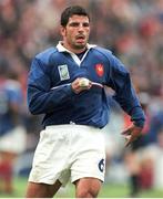 24 October 1999; Marc Lievremont, France.1999 Rugby World Cup, France v Argentina, Lansdowne Road, Dublin. Picture credit: Matt Browne / SPORTSFILE
