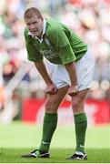 28 August 1999; Matt Mostyn, Ireland. Rugby International, Ireland v Argentina, Lansdowne Road, Dublin. Picture credit: Brendan Moran / SPORTSFILE