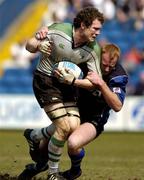 24 April 2005; John O'Sullivan, Connacht, in action against Sale Sharks. European Challenge Cup 2004-2005 Semi-Final, Second Leg, Sale Sharks v Connacht, Edgely Park, Stockport, England. Picture credit; Jed Wee / SPORTSFILE