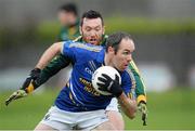 12 January 2014; Patrick McWalter, Wicklow, in action against Michael Burke, Meath. Bord na Mona O'Byrne Cup, Group C, Round 3, Wicklow v Meath, Baltinglass GAA Club, Newtownsaunders, Baltinglass, Co. Wicklow. Picture credit: Matt Browne / SPORTSFILE