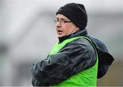 12 January 2014; Offaly manager Emmet McDonnell looks on from the sideline during the game. Bord na Mona O'Byrne Cup, Group A, Round 3, Offaly v Wexford, O'Connor Park, Tullamore, Co. Offaly. Picture credit: Barry Cregg / SPORTSFILE