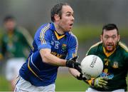 12 January 2014; Patrick McWalter, Wicklow, in action against Meath. Bord na Mona O'Byrne Cup, Group C, Round 3, Wicklow v Meath, Baltinglass GAA Club, Newtownsaunders, Baltinglass, Co. Wicklow. Picture credit: Matt Browne / SPORTSFILE