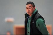 13 January 2014; Connacht head coach Pat Lam during squad training ahead of their Heineken Cup 2013/14, Pool 3, Round 6, game against Saracens on Saturday. Connacht Rugby Squad Training, Kingfisher Gym, Galway. Picture credit: Ramsey Cardy / SPORTSFILE