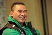 13 January 2014; Connacht head coach Pat Lam during a press conference ahead of their Heineken Cup 2013/14, Pool 3, Round 6, game against Saracens on Saturday. Connacht Rugby Press Conference, Sportsground, Galway. Picture credit: Ramsey Cardy / SPORTSFILE