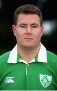 11 December 2000; Matt Mostyn, Ireland. Ireland Rugby Squad Portraits. Picture credit: Brendan Moran / SPORTSFILE