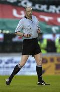 25 April 2005; Dave McKeown, referee. Setanta Cup, Group 1, Longford Town v Glentoran, Flancare Park, Longford. Picture credit; Pat Murphy / SPORTSFILE